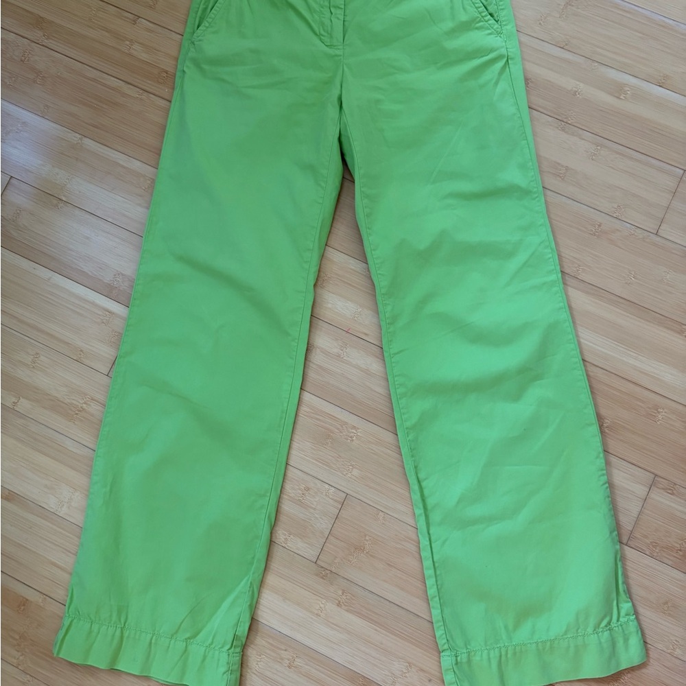 J. Crew Bright Green Pants